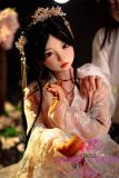 SHEDOLL Lolita type #3洛小夕 (Luoxiaoxi)  head 148cm/4ft9 D-cup love doll body material customizable in Chinese Traditional Dress