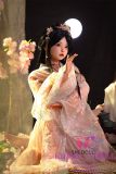 SHEDOLL Lolita type #3洛小夕 (Luoxiaoxi)  head 148cm/4ft9 D-cup love doll body material customizable in Chinese Traditional Dress