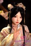 SHEDOLL Lolita type #3洛小夕 (Luoxiaoxi)  head 148cm/4ft9 D-cup love doll body material customizable in Chinese Traditional Dress