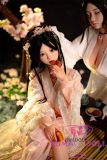 SHEDOLL Lolita type #3洛小夕 (Luoxiaoxi)  head 148cm/4ft9 D-cup love doll body material customizable in Chinese Traditional Dress