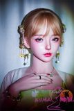 SHEDOLL Lolita type #34江小婉（Jiangxiaowan） head 165cm/5ft4 E-cup head love doll body material customizable in Green Dress