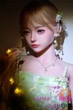 SHEDOLL Lolita type #34江小婉（Jiangxiaowan） head 165cm/5ft4 E-cup head love doll body material customizable in Green Dress
