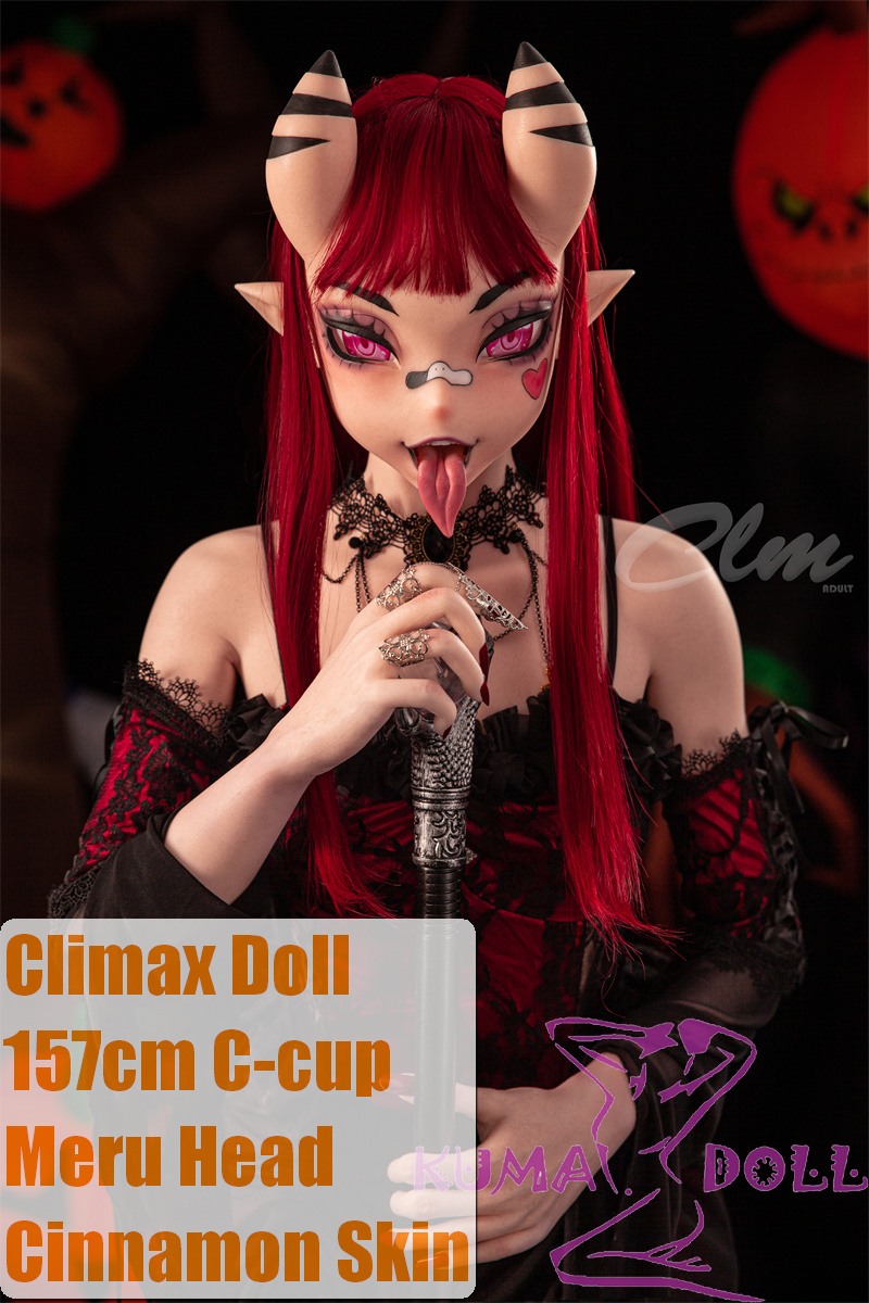 Climax Doll CLM 157cm C-cup Meru Head Full Silicone Sex Doll