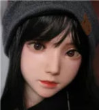 FUDOLL Sex Doll 157cm/5ft2 F-cup #J008 head High-grade silicone head + TPE material body Height and other options in Blue Top