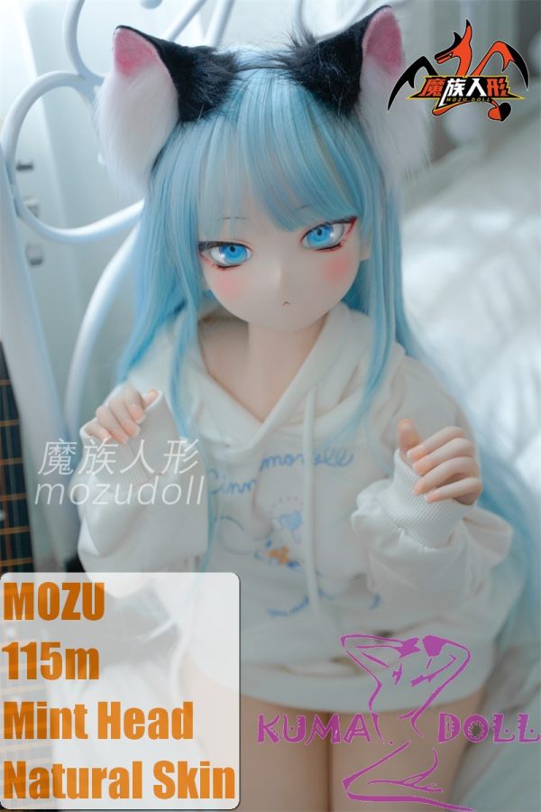 MOZU DOLL 115cm Soft vinyl Mint head with light weight TPE body easy to store and use