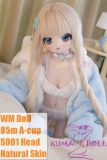 WM Doll Sex Doll Anime Y012 140cm B-Cup plastic head TPE Material Body