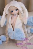 WM Doll Sex Doll Anime Y012 140cm B-Cup plastic head TPE Material Body
