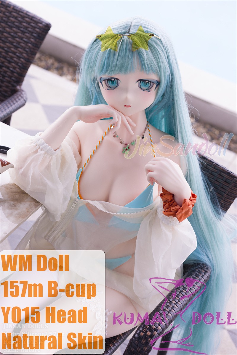 WM Doll  Sex Doll Anime Y015 157cm B-cup plastic head TPE Material Body