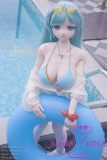 WM Doll  Sex Doll Anime Y015 157cm B-cup plastic head TPE Material Body