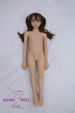 100cm TPE sex doll of AXB Doll with flat breast and #A-2 head