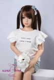 100cm TPE sex doll of AXB Doll with flat breast and #A-2 head