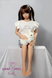100cm TPE sex doll of AXB Doll with flat breast and #A-2 head