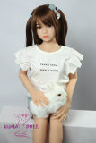 100cm TPE sex doll of AXB Doll with flat breast and #A-2 head