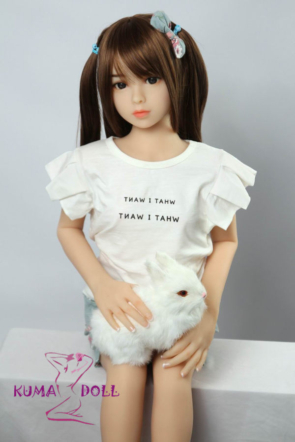 100cm TPE sex doll of AXB Doll with flat breast and #A-2 head