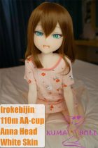 [Discontinued] Irokebijin S-TPE Sex Doll 110cm/3ft6 AA-cup Flat Anna Head