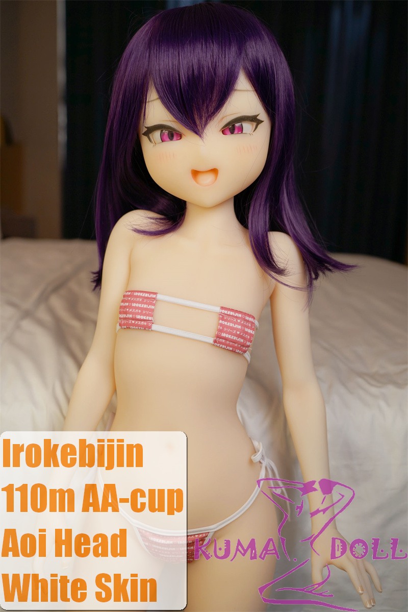 [Discontinued] Irokebijin S-TPE Sex Doll 110cm/3ft6 AA-cup Flat Aoi Head