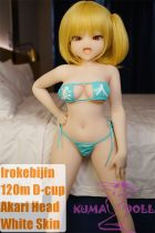Irokebijin S-TPE Sex Doll 120cm D-cup Akari Head Medium Breast Big Ass