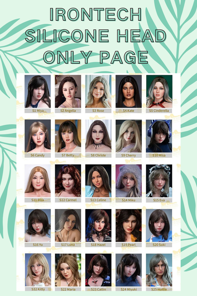 Irontech Doll Silicone Head Only Page