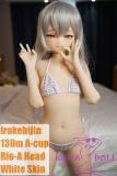 [Discontinued] Irokebijin S-TPE Sex Doll 130cm A-cup Rio-A Head