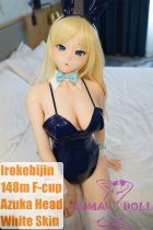 Irokebijin Full Silicone Sex Doll 148cm F-cup Azuka Head