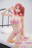 Irokebijin Full Silicone Sex Doll 148cm F-cup Akane Head Red Hair