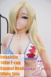 Irokebijin Full Silicone Sex Doll 148cm F-cup Kasumi Head