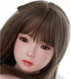 XY Doll 138cm/4ft5 Flat breast Hard Silicone Head #1 Love doll Body Material Selectable