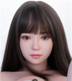 XY Doll 138cm/4ft5 Flat breast Hard Silicone Head #1 Love doll Body Material Selectable