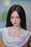 JY Doll TPE Sex doll #Yiran Silicone head 123cm/4ft  Big breast Full Silicone
