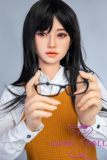 Sanhui Doll New158cm/5ft2 D-cup Body Silicone Sex Doll with Head #28