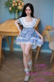 JY Doll TPE Sex doll #Yiran Silicone head 123cm/4ft  Big breast Full Silicone