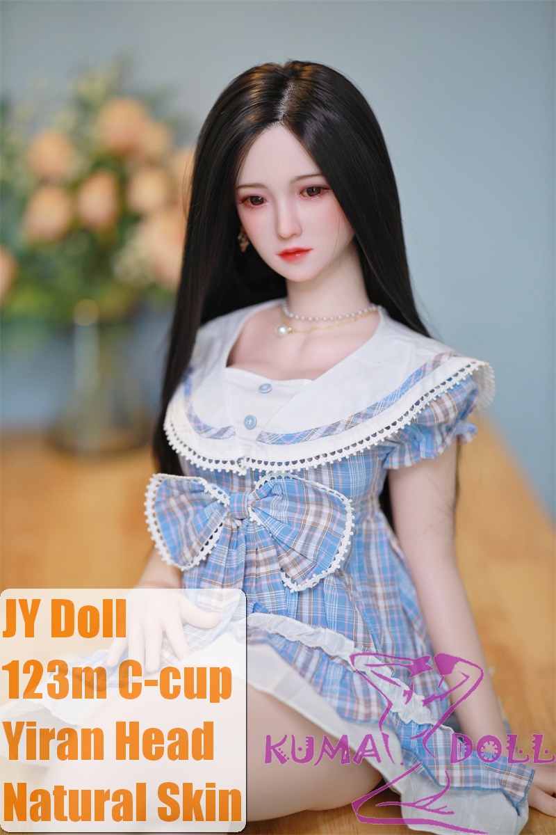 JY Doll TPE Sex doll #Yiran Silicone head 123cm/4ft  Big breast Full Silicone