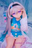 Full Moon Doll  123cm B-cup Firefly Head Soft Vinyl Head + TPE Body Anime Sex Doll