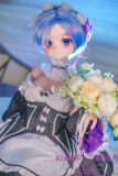 Full Moon Doll  120cm C-cup Rem Head Soft Vinyl Head + TPE Body Anime Sex Doll