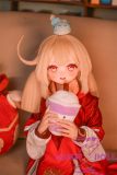 Full Moon Doll  123cm B-cup Klee Head Soft Vinyl Head + TPE Body Anime Sex Doll
