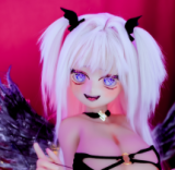 Full Moon Doll  120cm C-cup Rem Head Soft Vinyl Head + TPE Body Anime Sex Doll