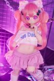 Full Moon Doll  112cm AA-cup Sylvie Head Soft Vinyl Head + Silicone Body Anime Sex Doll