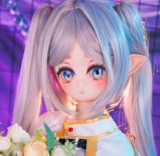 Full Moon Doll  120cm C-cup Rem Head Soft Vinyl Head + TPE Body Anime Sex Doll