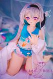 Full Moon Doll  123cm B-cup Firefly Head Soft Vinyl Head + TPE Body Anime Sex Doll