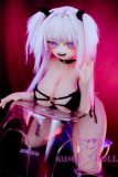 Full Moon Doll  125cm/4ft G-cup Puff Head Soft Vinyl Head + TPE Body Anime Sex Doll