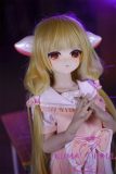 Full Moon Doll  112cm AA-cup Chii Head Soft Vinyl Head + Silicone Body Anime Sex Doll