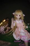 Full Moon Doll  112cm AA-cup Chii Head Soft Vinyl Head + Silicone Body Anime Sex Doll