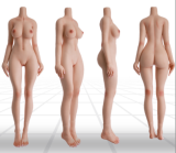 Full Moon Doll  112cm AA-cup Sylvie Head Soft Vinyl Head + Silicone Body Anime Sex Doll