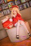 Full Moon Doll  123cm B-cup Klee Head Soft Vinyl Head + TPE Body Anime Sex Doll