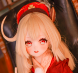 Full Moon Doll  123cm B-cup Klee Head Soft Vinyl Head + TPE Body Anime Sex Doll