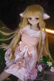Full Moon Doll  112cm AA-cup Chii Head Soft Vinyl Head + Silicone Body Anime Sex Doll
