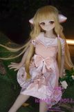 Full Moon Doll  112cm AA-cup Chii Head Soft Vinyl Head + Silicone Body Anime Sex Doll