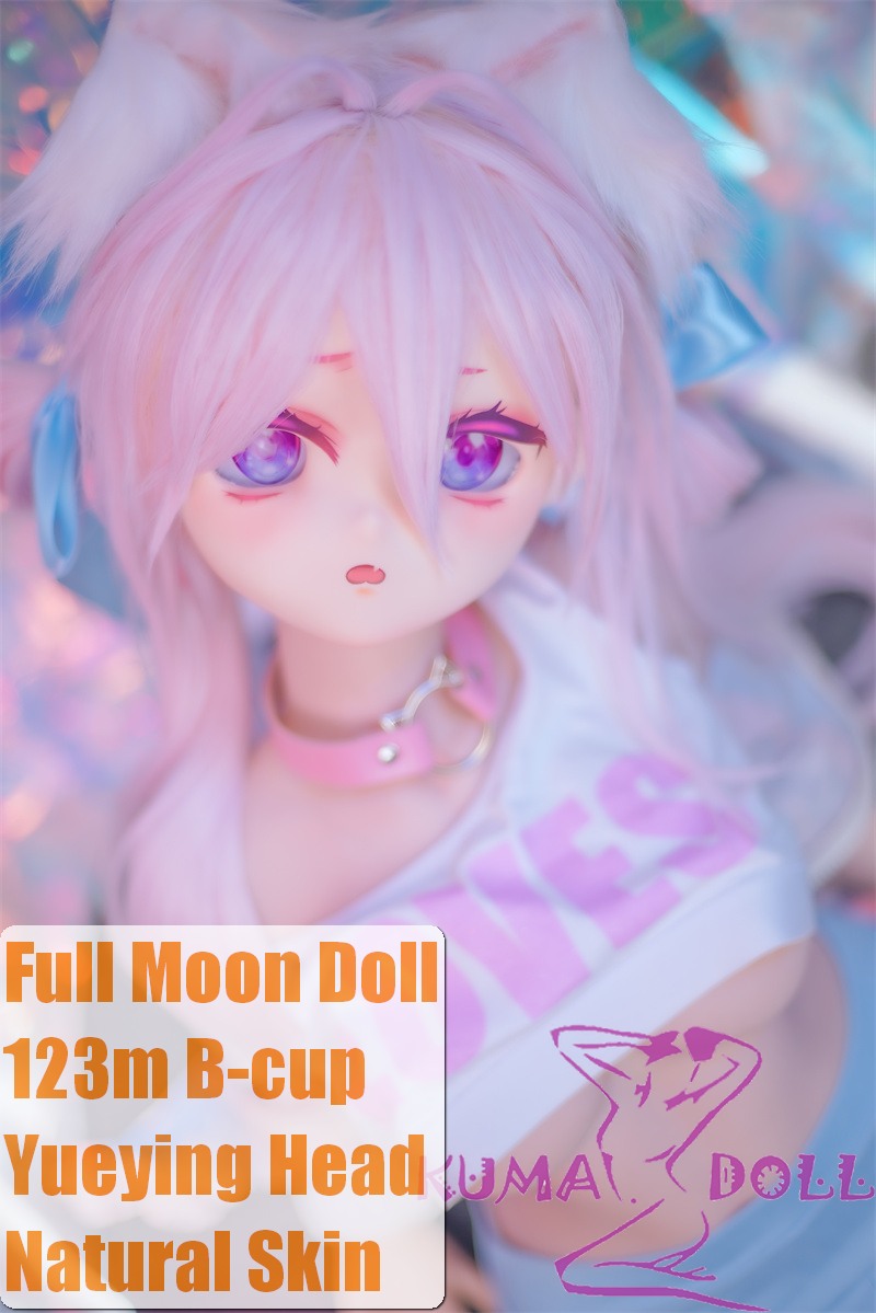 Full Moon Doll  123cm B-cup Yueying Head Soft Vinyl Head + TPE Body Anime Sex Doll