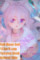 Full Moon Doll  123cm B-cup Yueying Head Soft Vinyl Head + TPE Body Anime Sex Doll