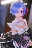 Full Moon Doll  120cm C-cup Rem Head Soft Vinyl Head + TPE Body Anime Sex Doll